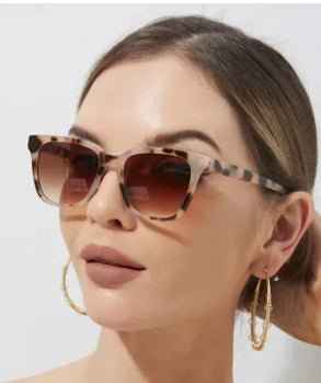 Fashionable Women's Ready-made Small-square-frame Sunglasses
