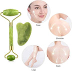 Flawless Jade Roller With Stone