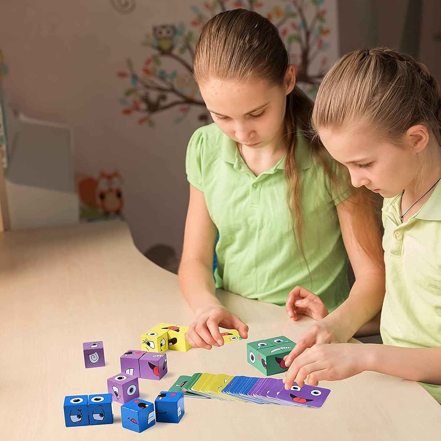 Fun Face Cube Game For Kids