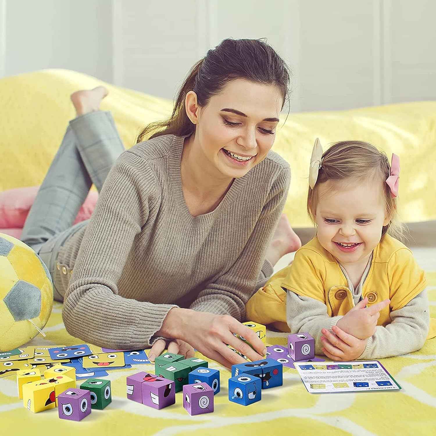 Fun Face Cube Game For Kids