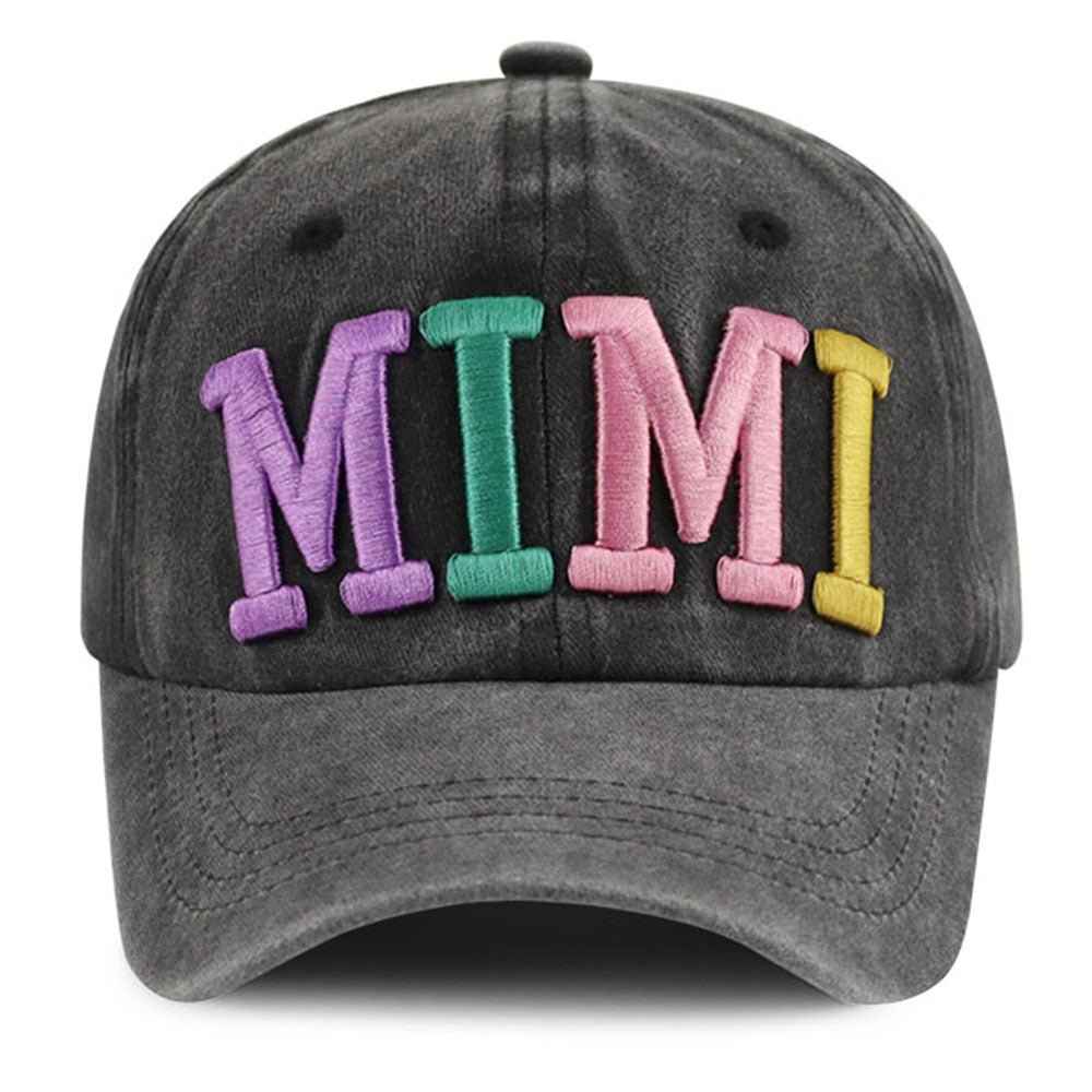 Funny Mimi Hat For Men Women, Adjustable Embroidered Wash Cotton Baseball Cap