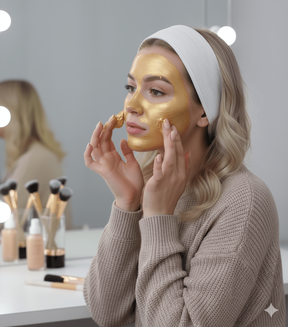 Gold Skin Repair Moisturizer Mask - Genzzes