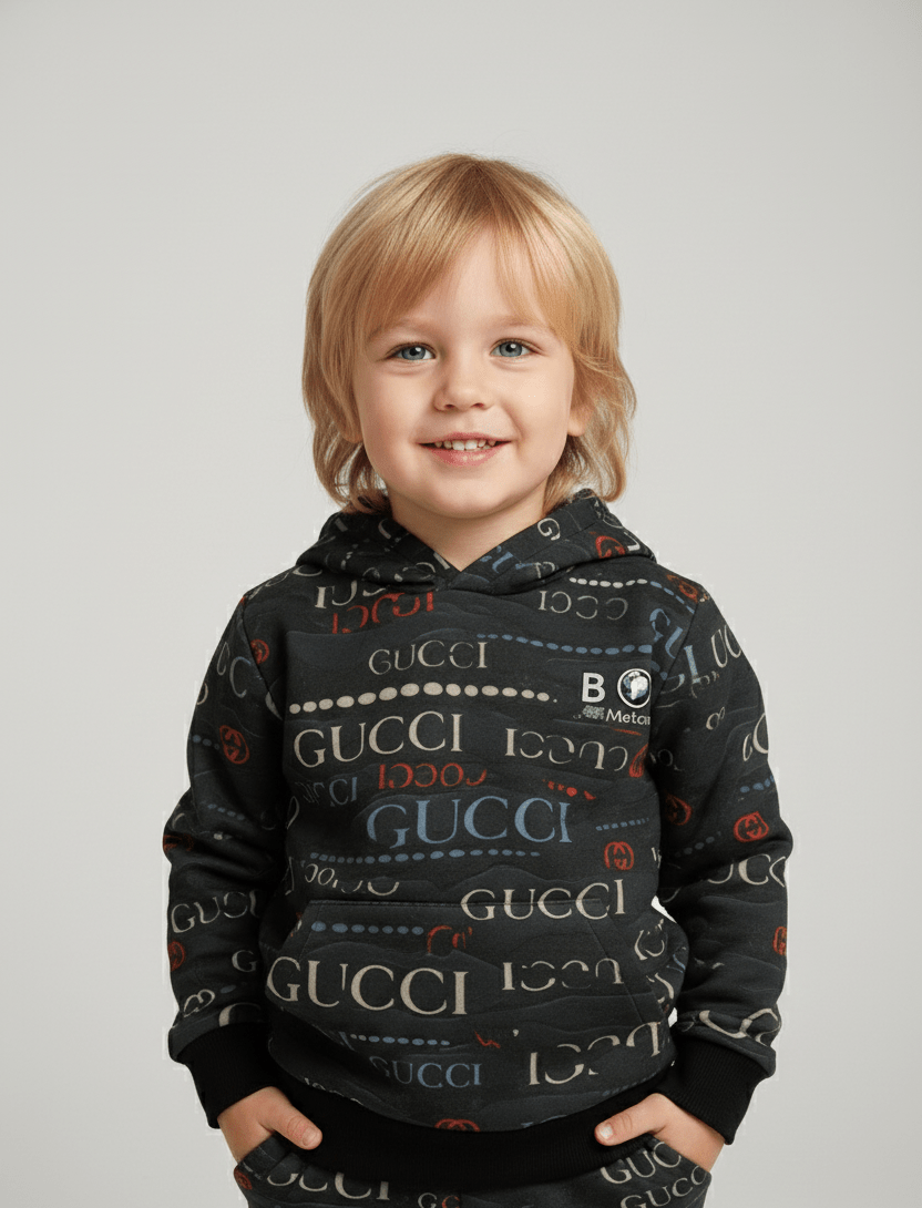 Gucci All-Over Print Kids Tracksuit - Genzzes