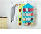 Hanging Multi-Pocket Transparent Storage Organizer