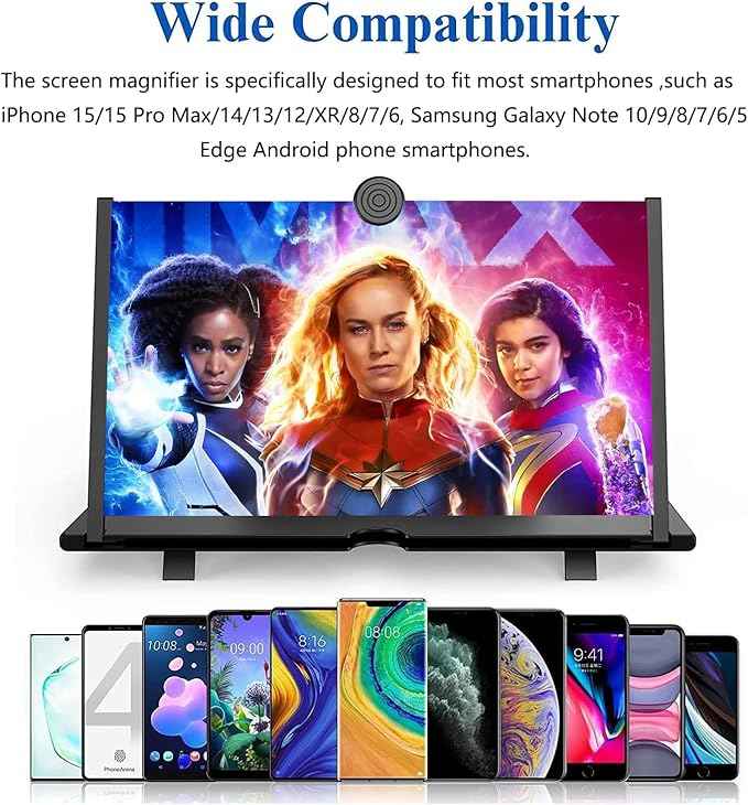 HD Mobile Phone Screen Enlarger