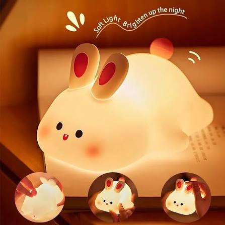 Silicone Rabbit Lamp