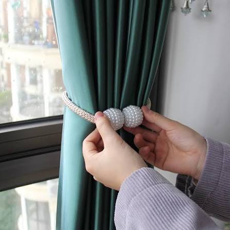 Curtain Tiebacks Holdbacks Rope Magnetic 🧲 (Pair)