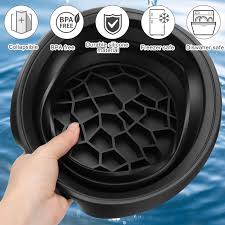 Silicone Face Ice Bath Bowl