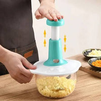 2 Litre Push Chopper With Lock Beater