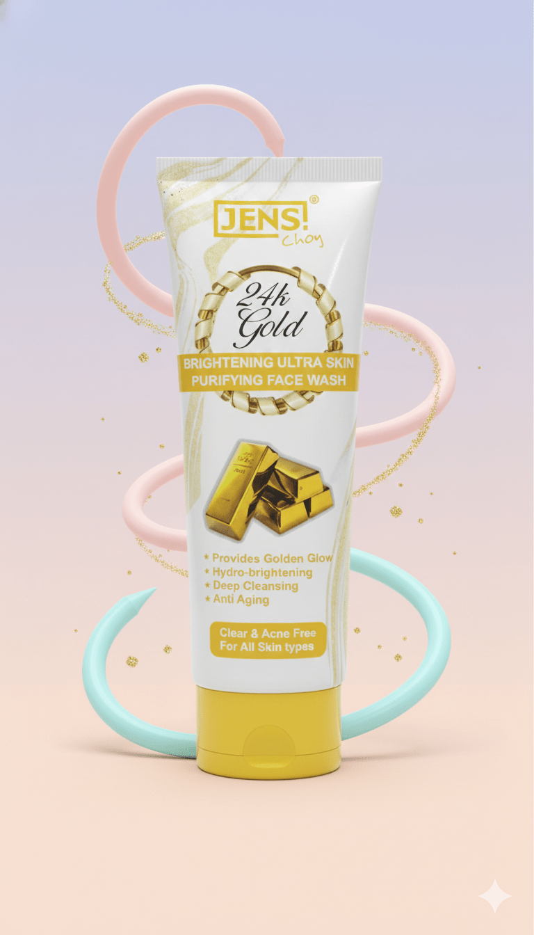 JENS - 24K Gold Brightening Ultra Skin Purifying Face Wash - Genzzes