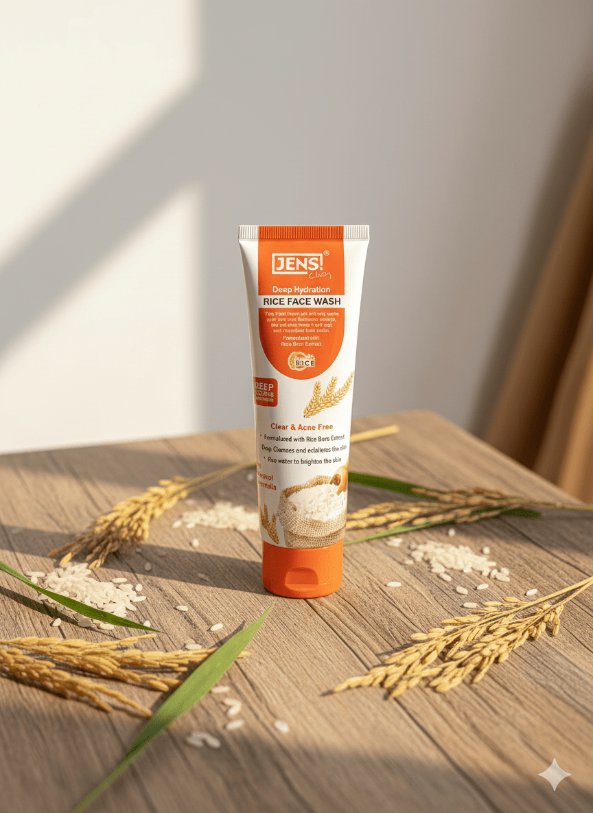 JENS - Deep Hydration Rice Face Wash - Genzzes