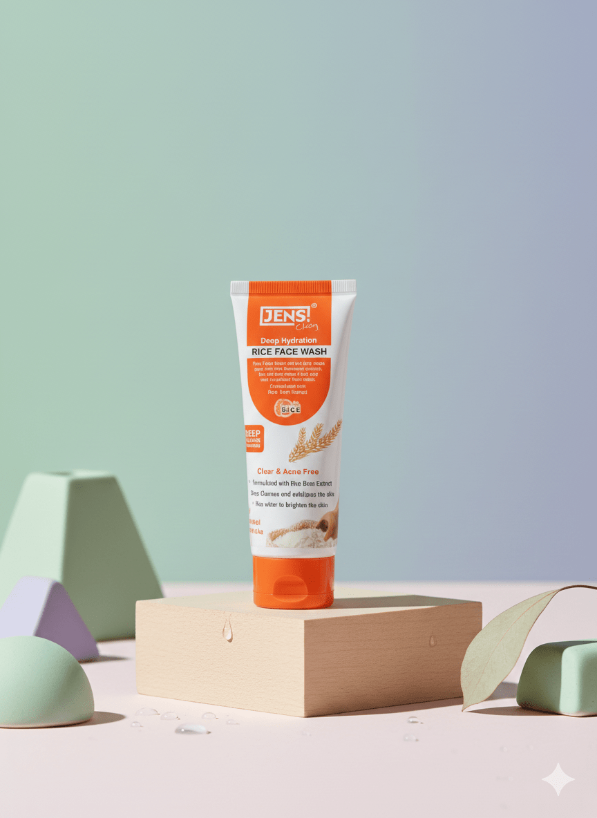 JENS - Deep Hydration Rice Face Wash - Genzzes
