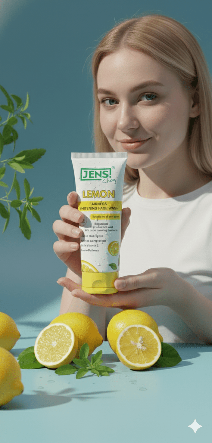 JENS - Lemon Fairness Whitening Face Wash - Genzzes