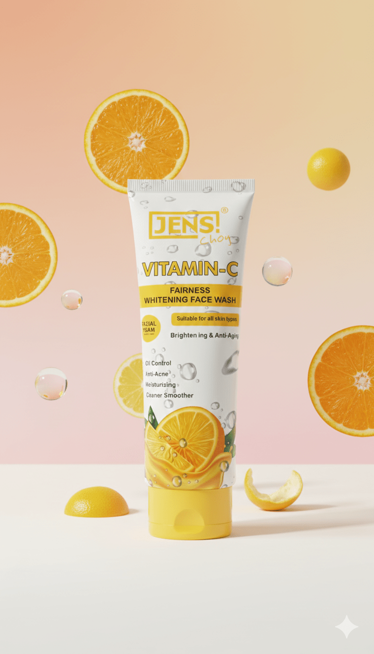 JENS - Vitamin-C Fairness Whitening Face Wash - Genzzes