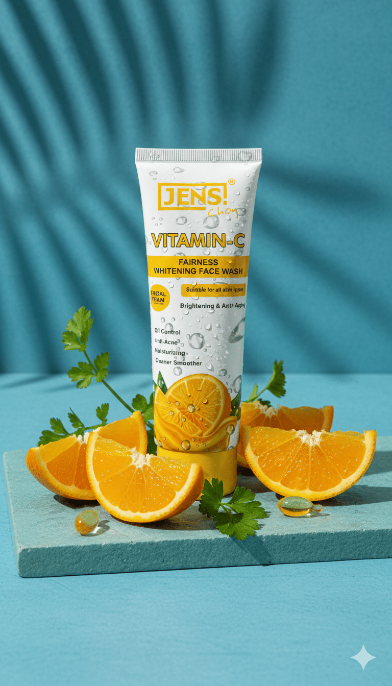 JENS - Vitamin-C Fairness Whitening Face Wash - Genzzes