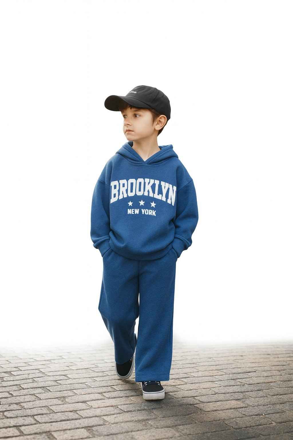 Kids Brooklyn New York Hoodie & Trouser Set