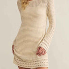 Knitted Beach Sun-protective Tunic Dress