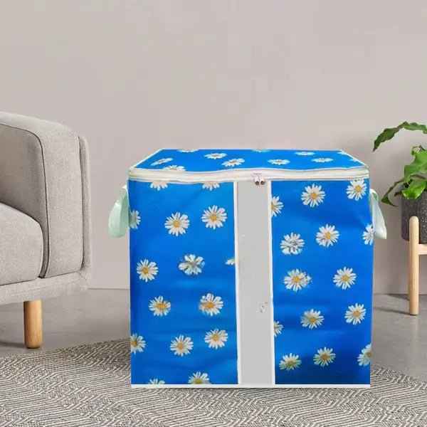 Large Capacity Daisy Print Storage Bags