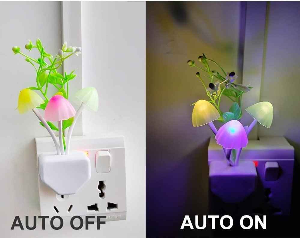LED Mushroom Night Lamp