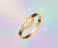 Logo Hinged Bangle - Genzzes