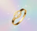 Logo Hinged Bangle - Genzzes