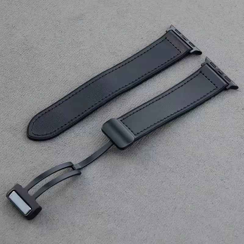Magnetic Leather Strap