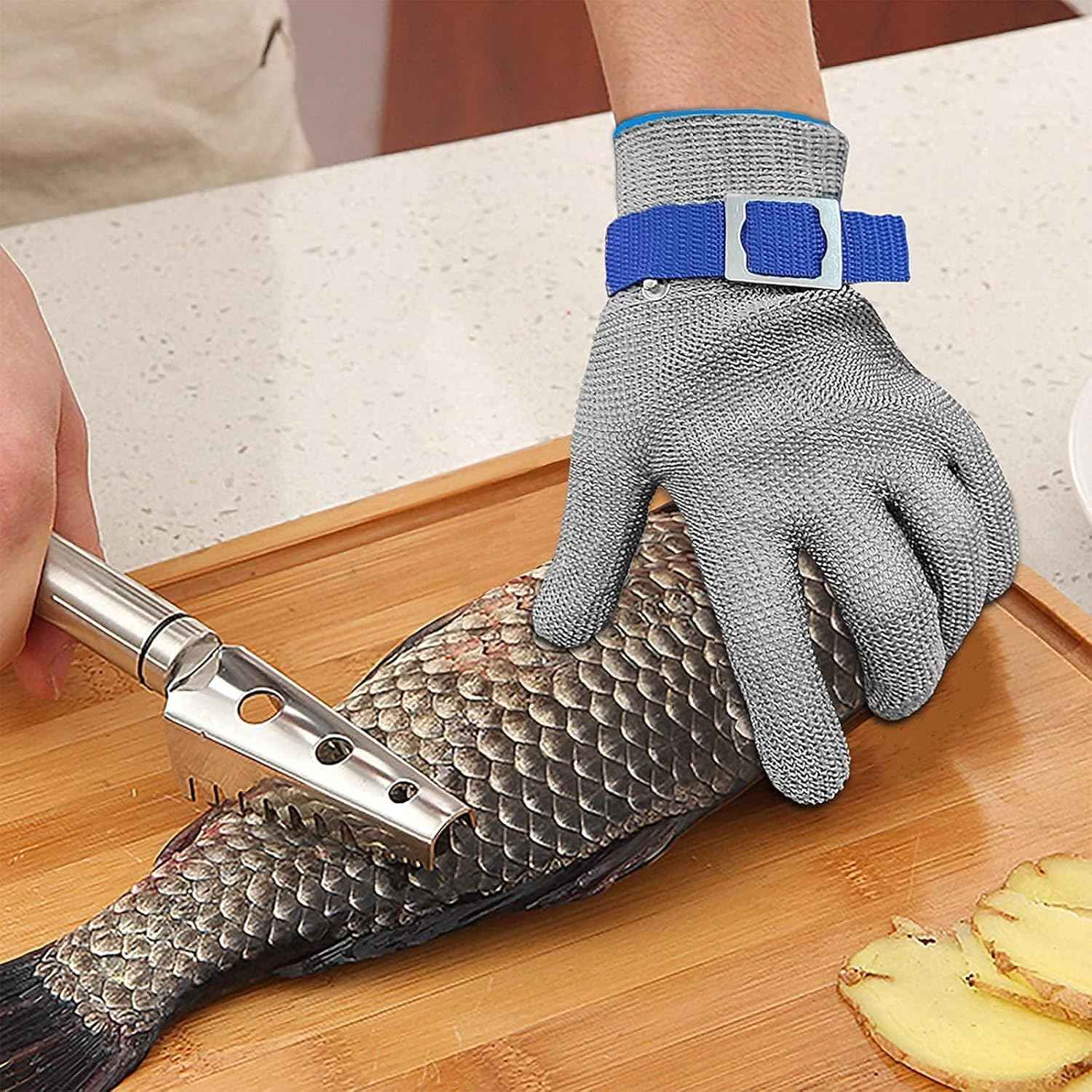 Mesh Cut-Resistant Glove