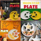 Moon & Star Divided Serving Plate
