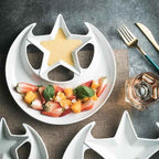 Moon & Star Divided Serving Plate