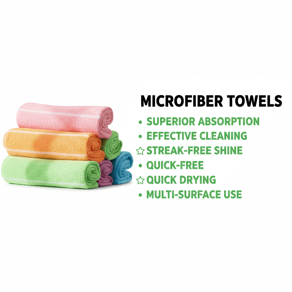 Multipurpose Microfiber Towels - Genzzes