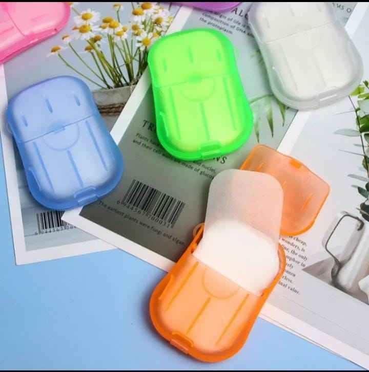 Portable Travel Paper Soap Sheets