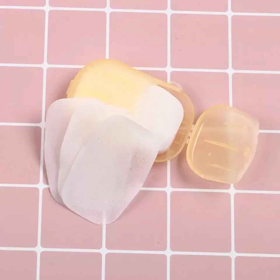 Portable Travel Paper Soap Sheets