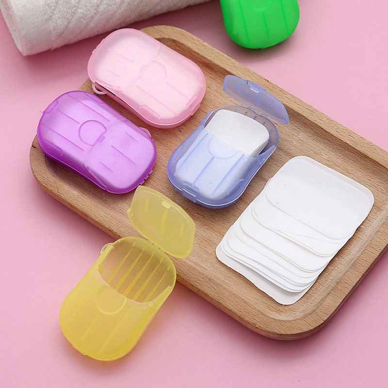 Portable Travel Paper Soap Sheets