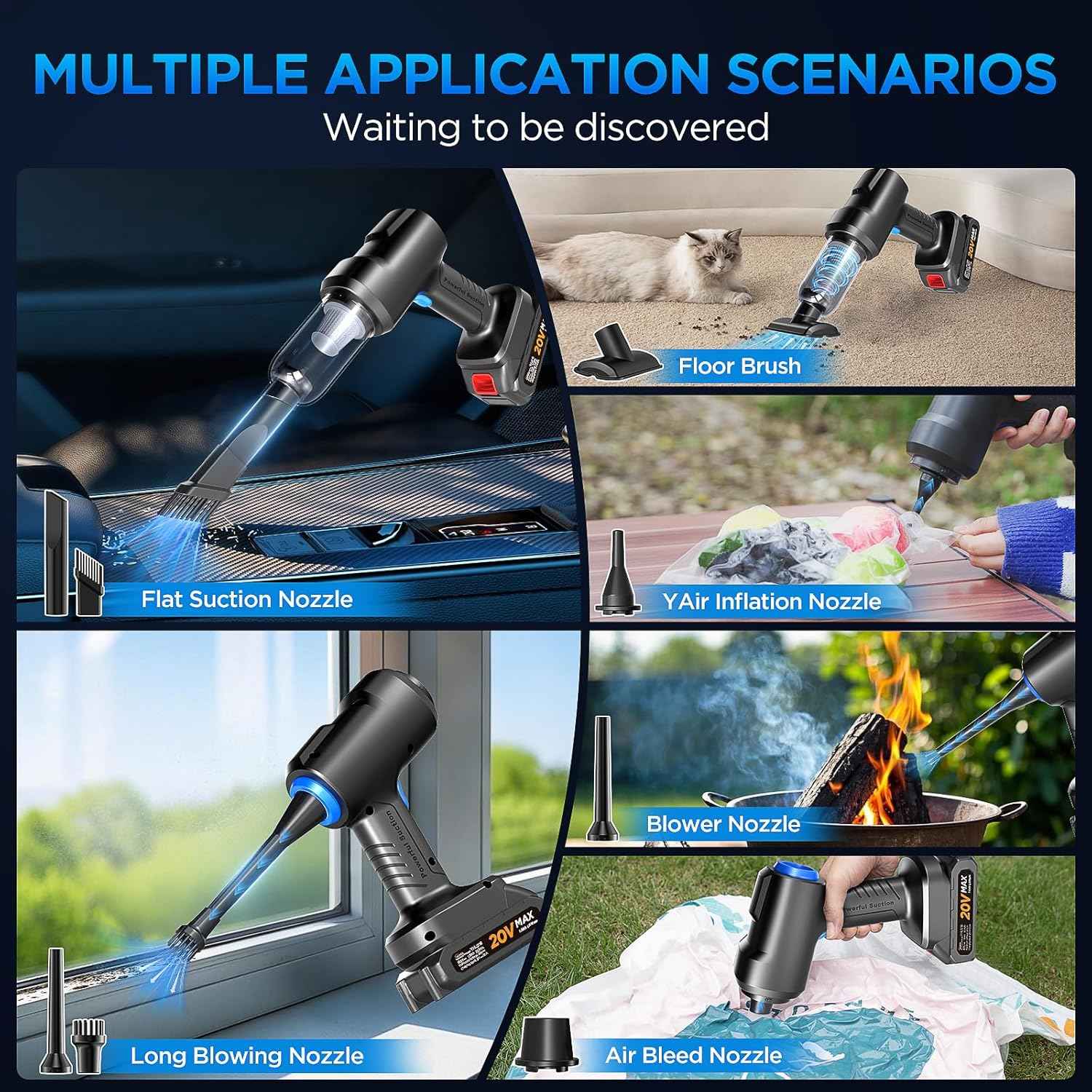 Powerful Handheld Vacuum Cleaner