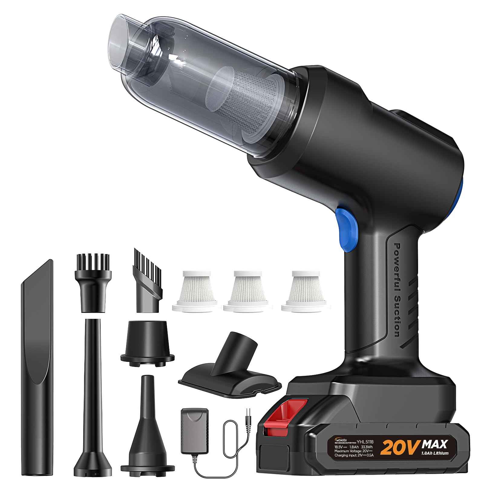 Powerful Handheld Vacuum Cleaner
