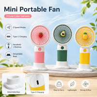 Mini Fruit Fan 3 Speed
