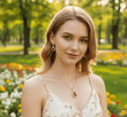 Red Teardrop Cubic Zirconia Set - Genzzes