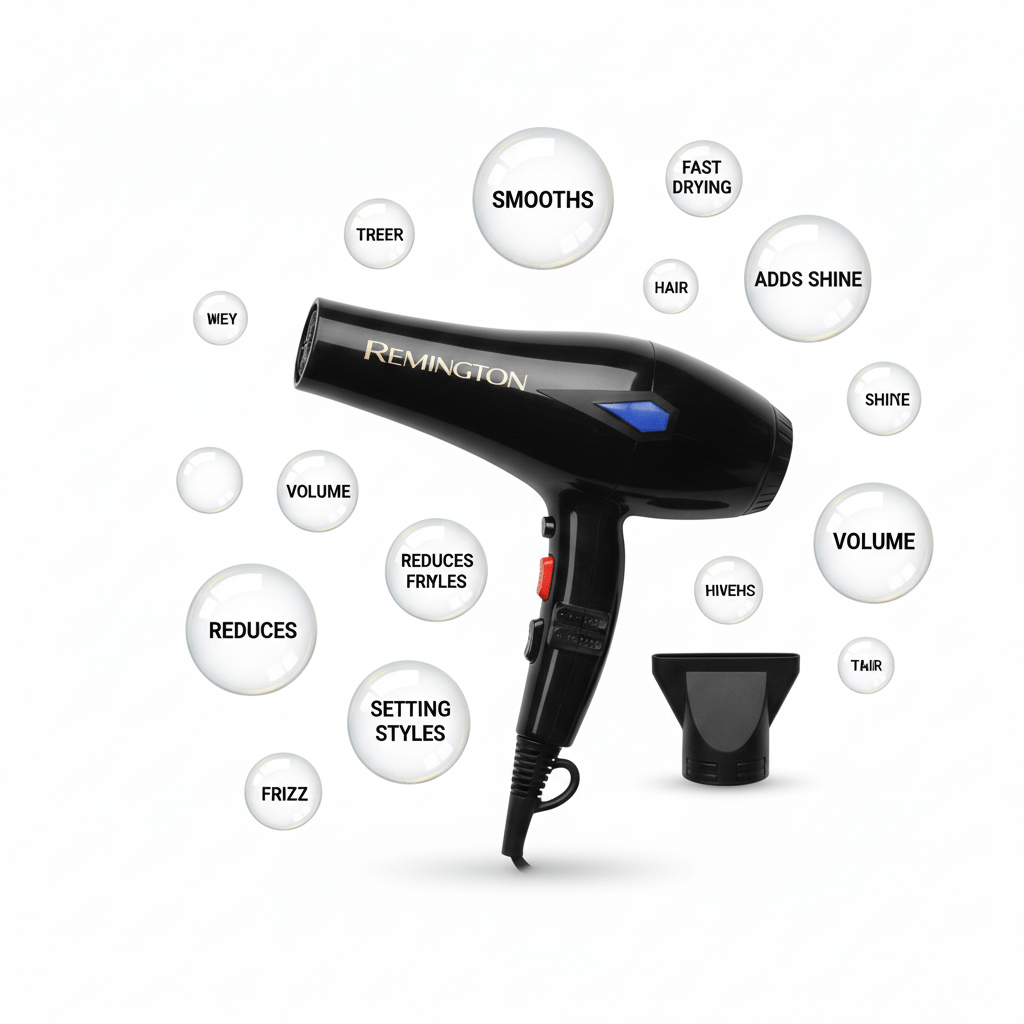 Remington- Hair Dryer - Genzzes