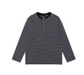 Retro Classic Striped Simple Long-sleeved Shirt Relaxed Feel