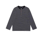 Retro Classic Striped Simple Long-sleeved Shirt Relaxed Feel