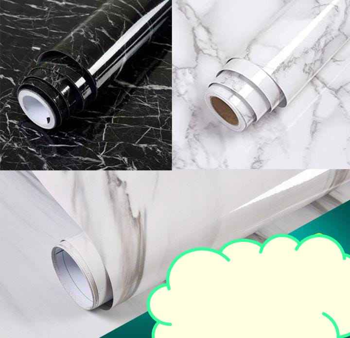 Self-Adhesive Marble Wallpaper Sheet