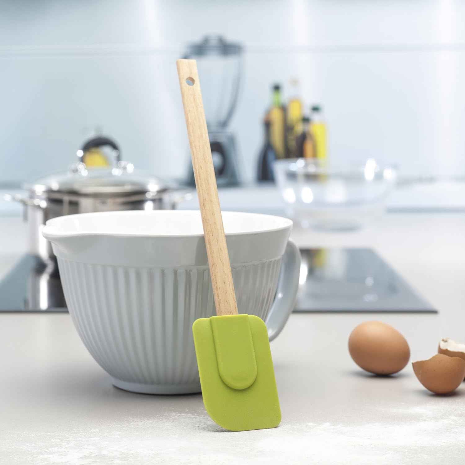 Silicone Spatula with Wooden Handle