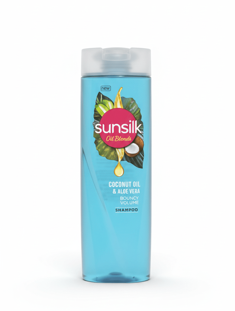 Sunsilk - Coconut Oil & Aloe Vera Bouncy Volume Shampoo - Genzzes