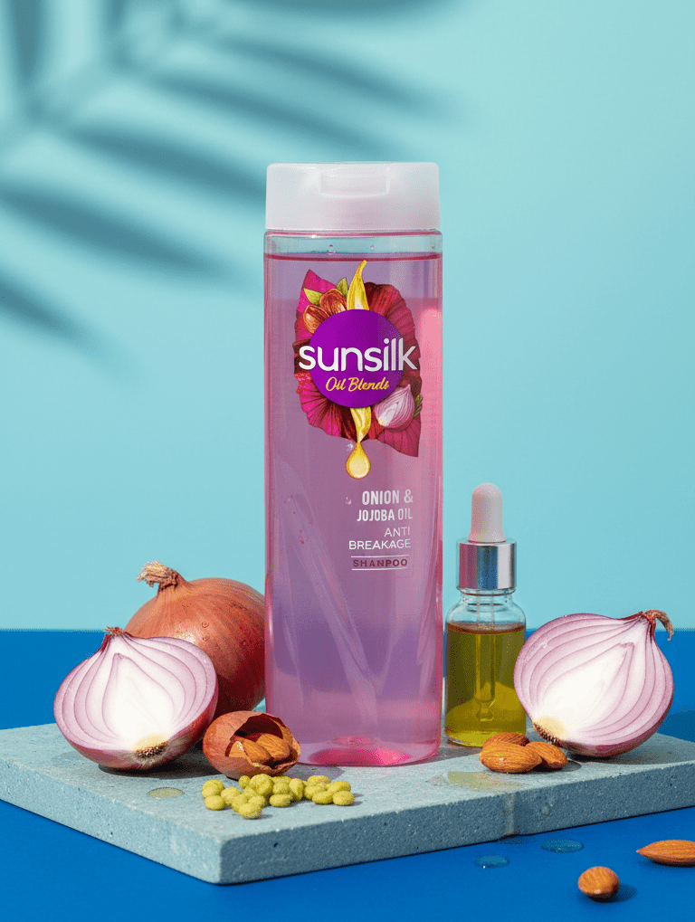 Sunsilk - Onion & Jojoba Oil Shampoo - Genzzes