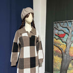 Thickened Knit Dress In Winter Coffee Girl