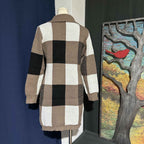 Thickened Knit Dress In Winter Coffee Girl