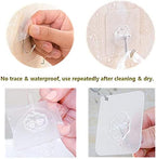 Transparent Adhesive Wall Hooks - Genzzes