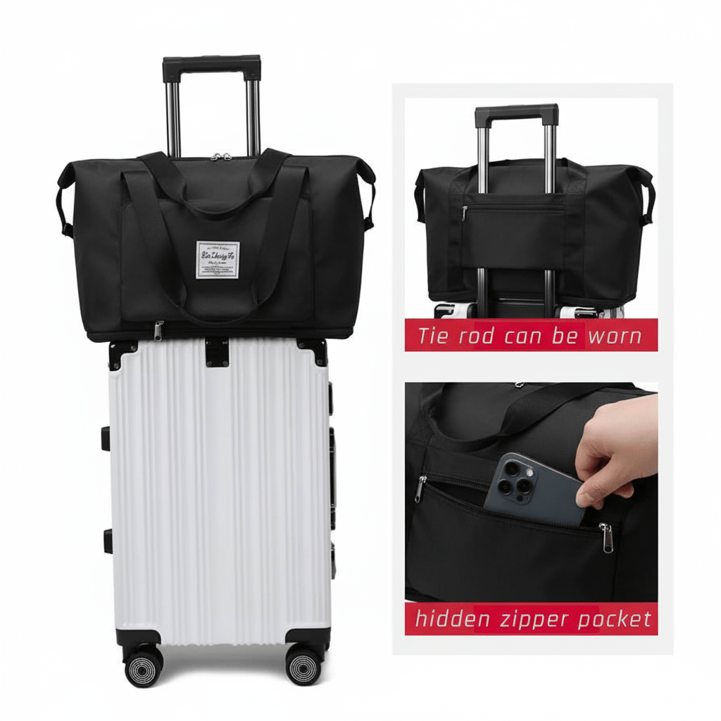 Travel Tote Bag Trolley Sleeve - Genzzes