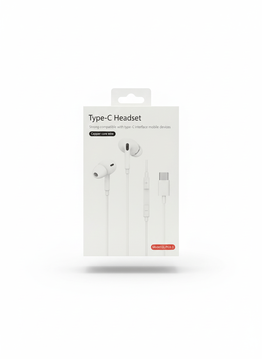 Type-C Wired Headset - Genzzes