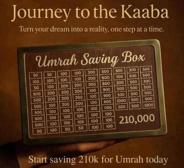 Umrah Saving Box